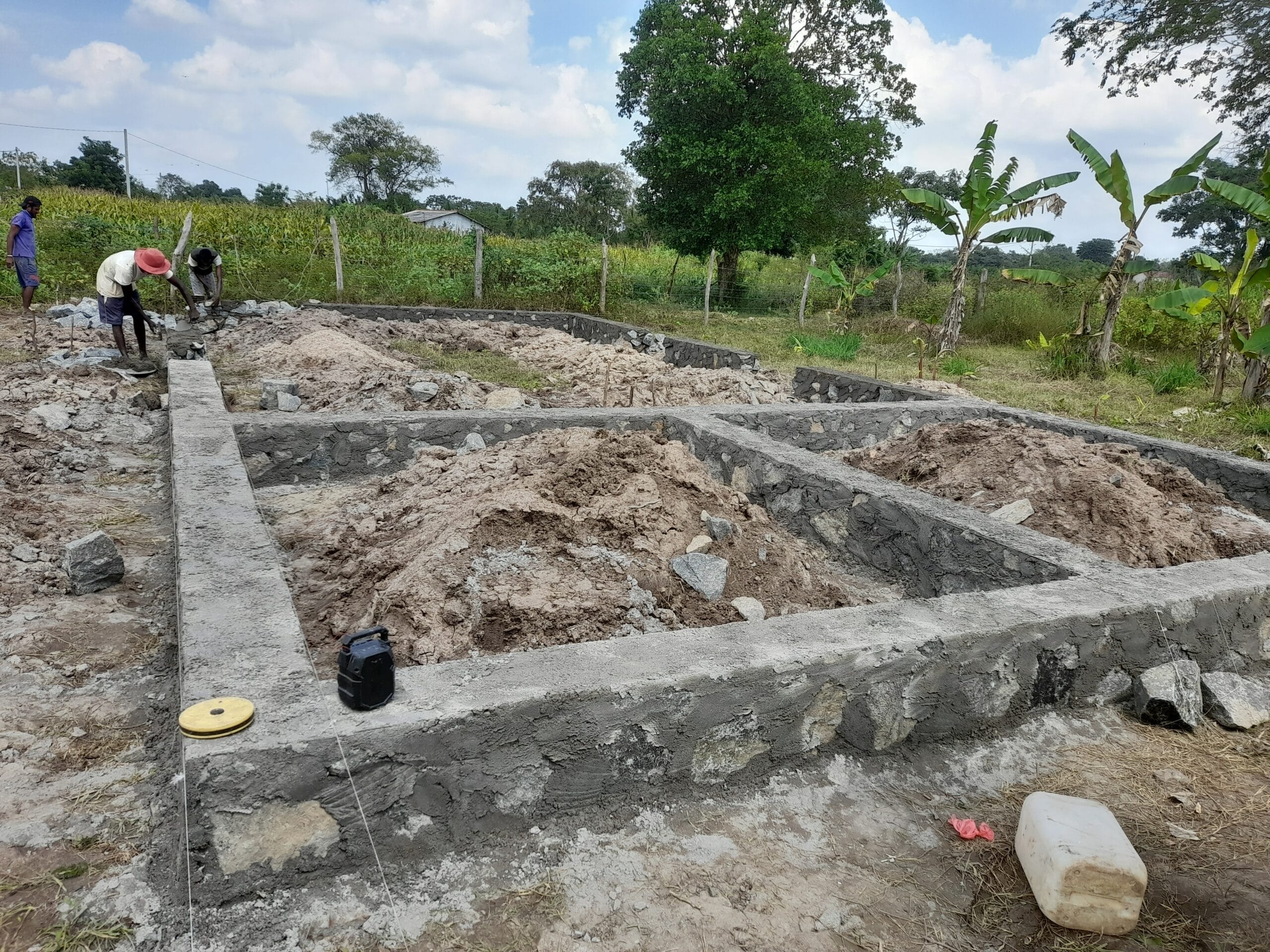 Community building construction-Periyakulam Community building construction-Periyakulam