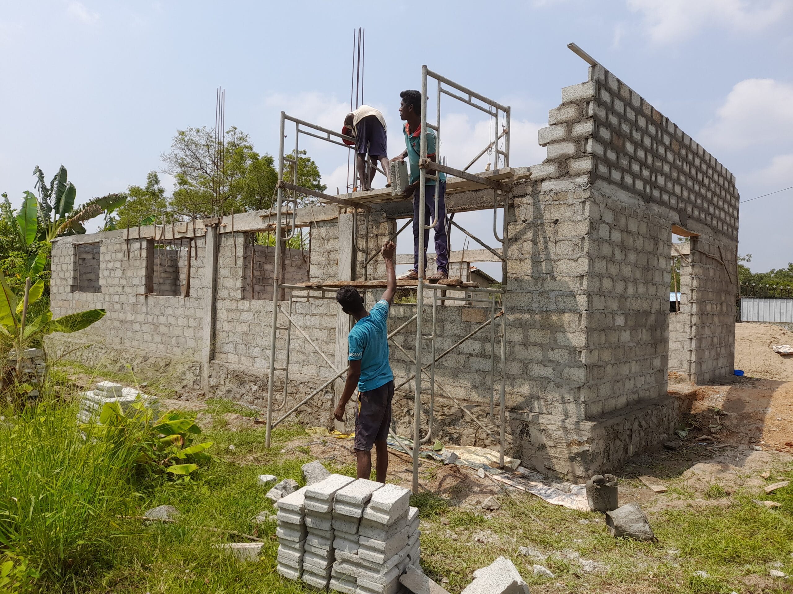 Community building construction-Periyakulam Community building construction-Periyakulam