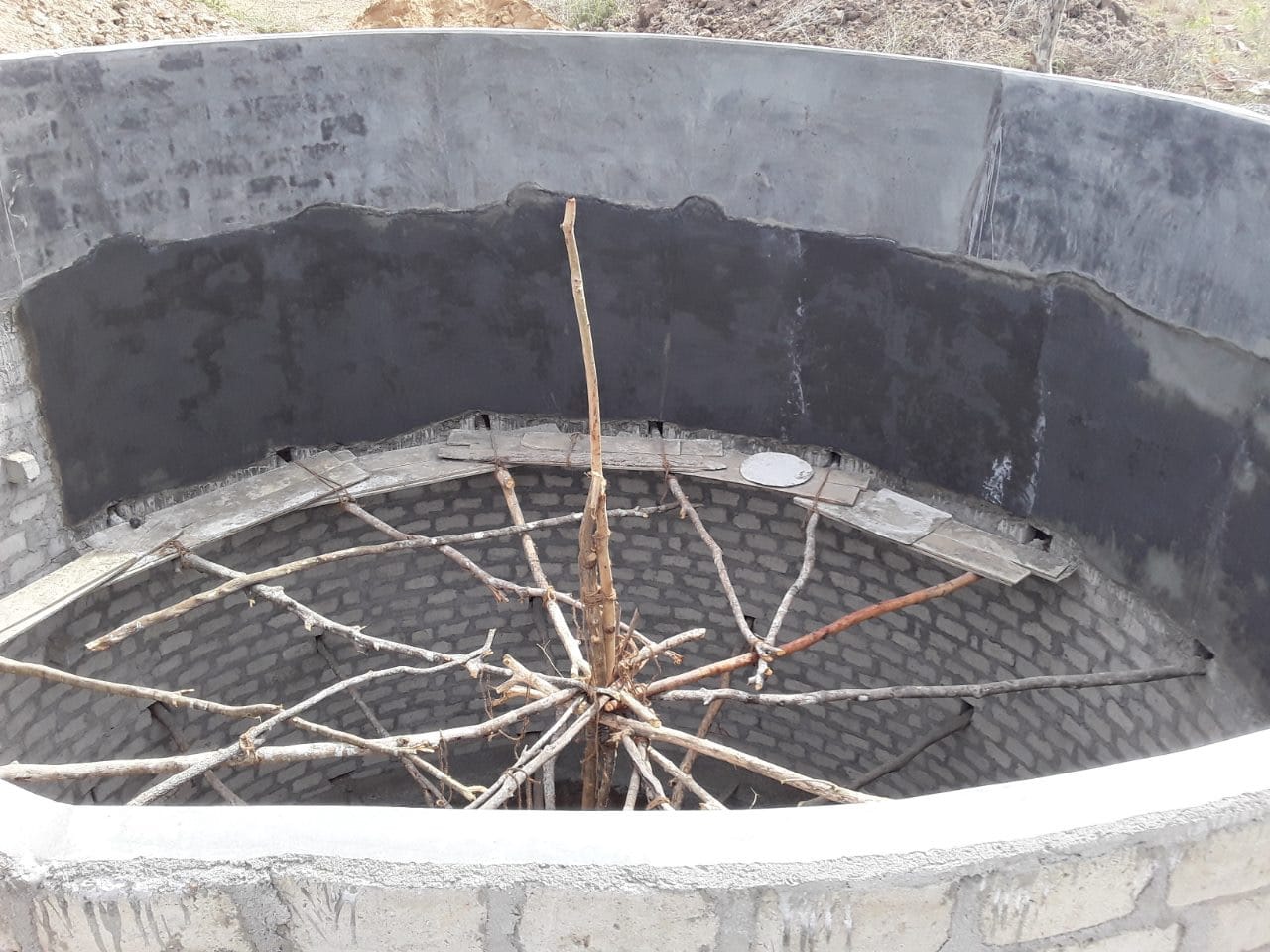 Building 28 feet dia well (2) Building 28 feet dia well (2)